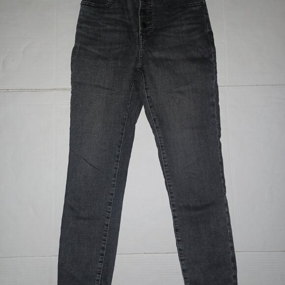 Everlane Denim - EVERLANE WOMEN'S BUTTON FLY SKINNY JEANS SIZE 29 TALL